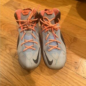 Nike Kids Sneakers - Orange and Gray